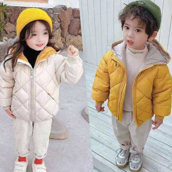 Νέο μοντέλο με επένδυση μπουφάν κατάλληλο για κορίτσια και αγόρια