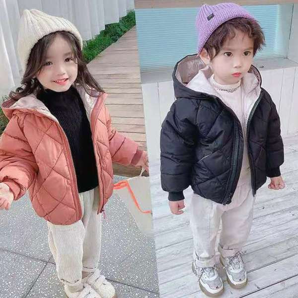 Νέο μοντέλο με επένδυση μπουφάν κατάλληλο για κορίτσια και αγόρια