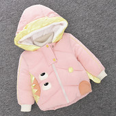 Dječja ležerna jakna za djevojčice - s kapuljačom