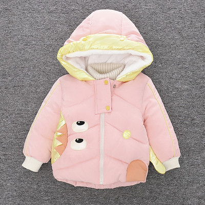 Dječja ležerna jakna za djevojčice - s kapuljačom