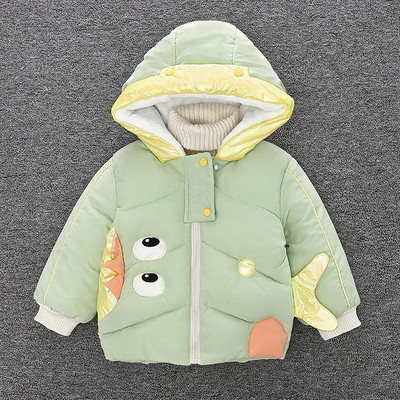 Dječja ležerna jakna za djevojčice - s kapuljačom