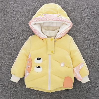 Dječja ležerna jakna za djevojčice - s kapuljačom