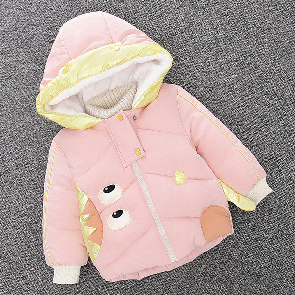 Dječja ležerna jakna za djevojčice - s kapuljačom