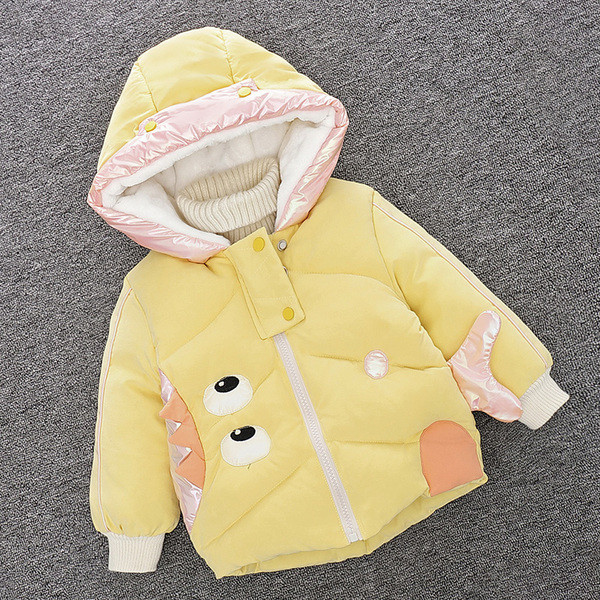 Dječja ležerna jakna za djevojčice - s kapuljačom