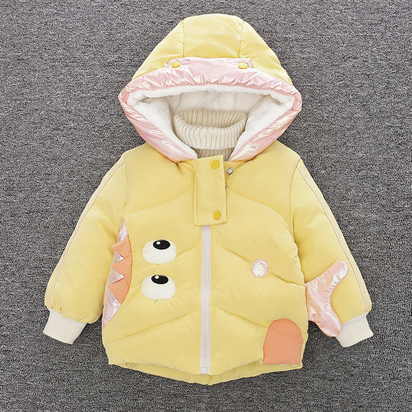 Dječja ležerna jakna za djevojčice - s kapuljačom