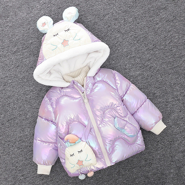 Novi model zimske dječje jakne za djevojčice u više boja