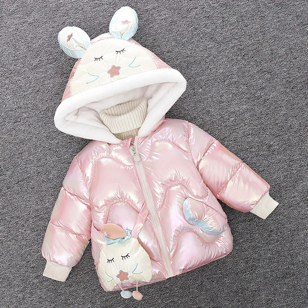 Novi model zimske dječje jakne za djevojčice u više boja