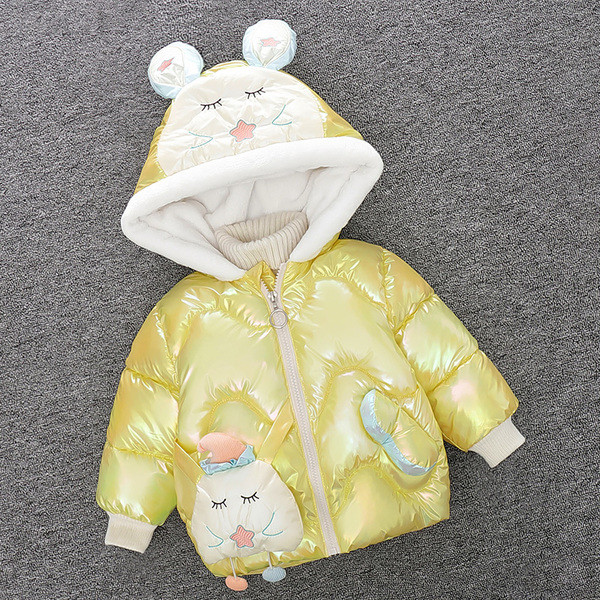 Novi model zimske dječje jakne za djevojčice u više boja