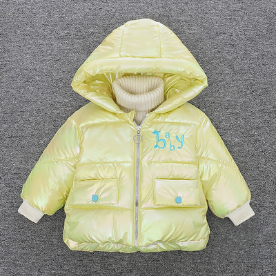 Moodne kapuutsiga ja tikandiga lastejope tüdrukutele