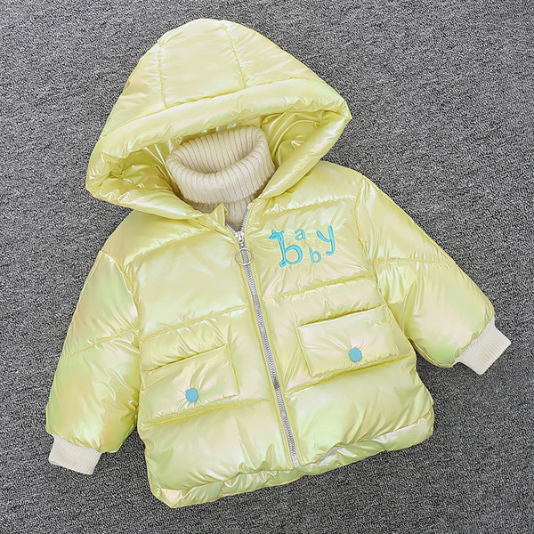 Moodne kapuutsiga ja tikandiga lastejope tüdrukutele