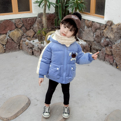 Casual παιδικό μπουφάν με στοιχεία 3D για κορίτσια και αγόρια