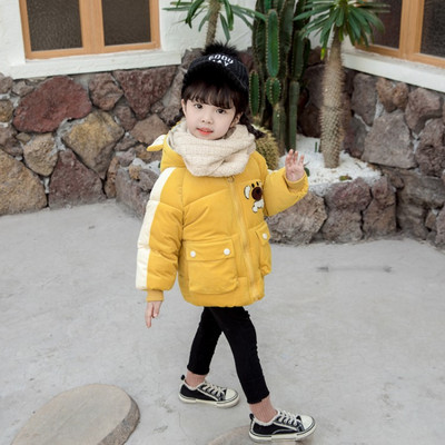 Casual παιδικό μπουφάν με στοιχεία 3D για κορίτσια και αγόρια