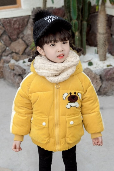 Casual παιδικό μπουφάν με στοιχεία 3D για κορίτσια και αγόρια