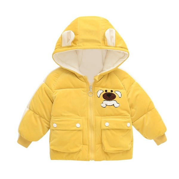 Casual παιδικό μπουφάν με στοιχεία 3D για κορίτσια και αγόρια