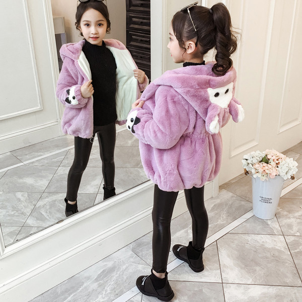 Moodne kapuutsiga laste sulejope tüdrukutele