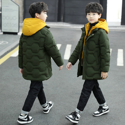 Talvejope tüüpi jope poistele luku ja nööpidega