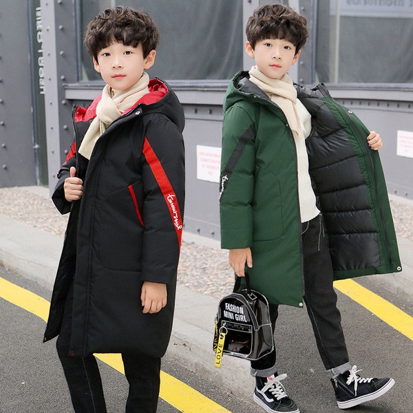 Soe keskmise pikkusega talvejope poisile