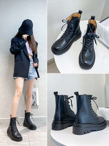 Naiste talvevoodrita saapad musta värvi