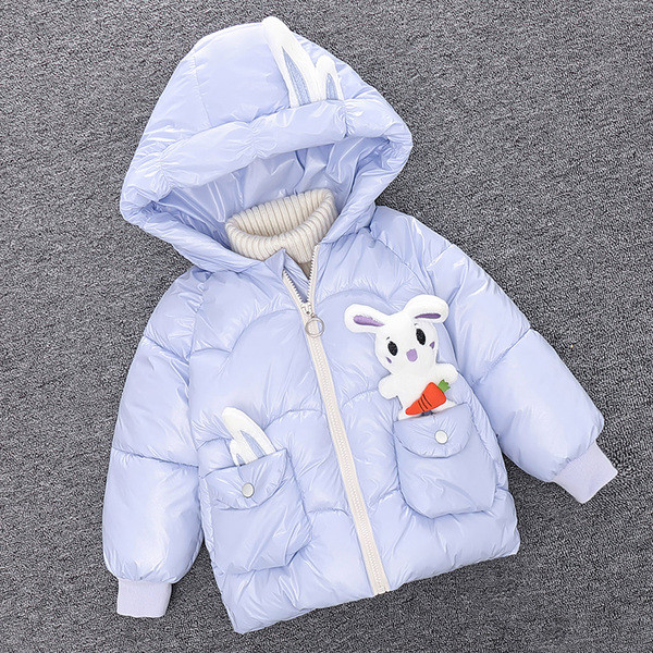 Igapäevane laste jope tüdrukutele - kapuutsi ja taskutega