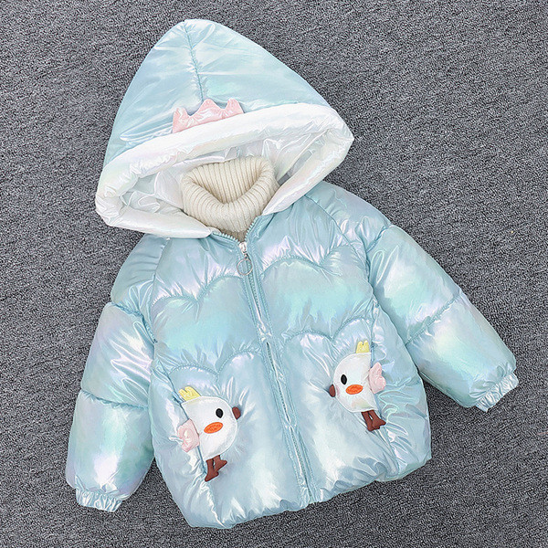 Νέο μοντέλο παιδικό μπουφάν για κορίτσια με χρώμα απλικέ