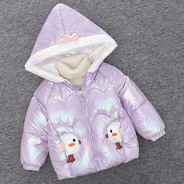 Νέο μοντέλο παιδικό μπουφάν για κορίτσια με χρώμα απλικέ