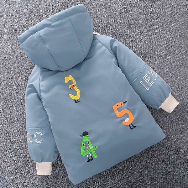 Kapuutsiga laste talvejope tüdrukutele