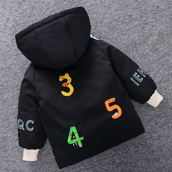 Kapuutsiga laste talvejope tüdrukutele