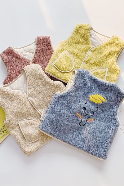 Σύγχρονο παιδικό γιλέκο για κορίτσια και αγόρια με διαφορετικές εφαρμογές