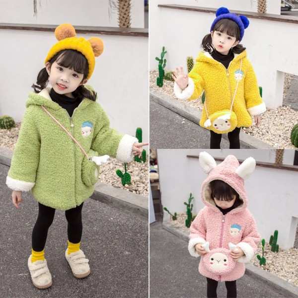 Laste tikandi ja kapuutsiga sulejope