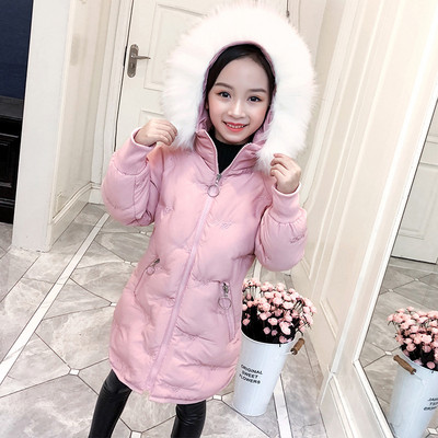 Moodne pikk kapuutsiga ja sulejope tüdrukutele