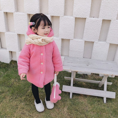 Uus mudel kapuutsiga ja nööpidega laste sulejope