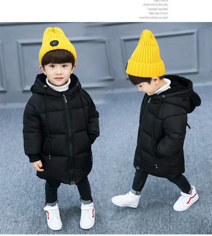 Keskmise pikkusega laste talvejope poistele