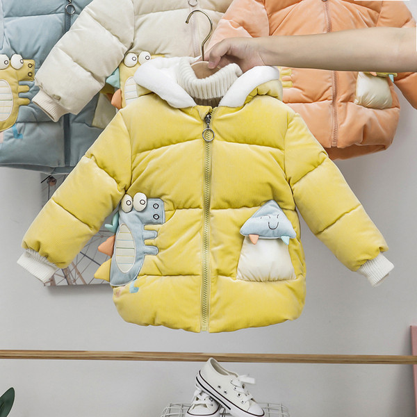 Dječja moderna jakna za djevojčice s kapuljačom