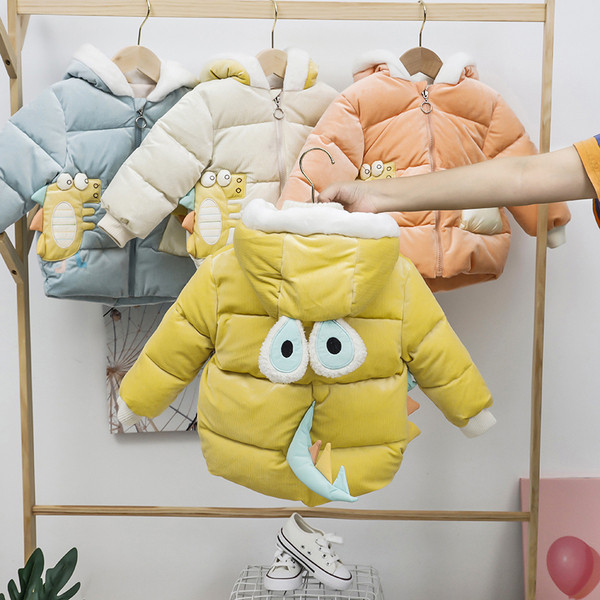 Dječja moderna jakna za djevojčice s kapuljačom