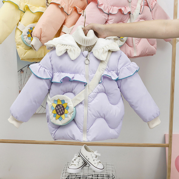 3D-elemendiga laste talvejope tüdrukutele