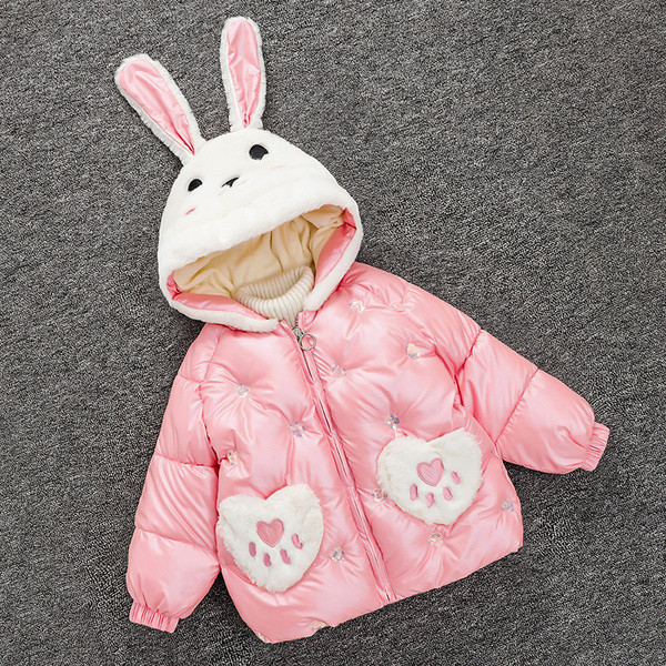 Dječja zimska jakna za djevojčice i dječake sa 3D elementom