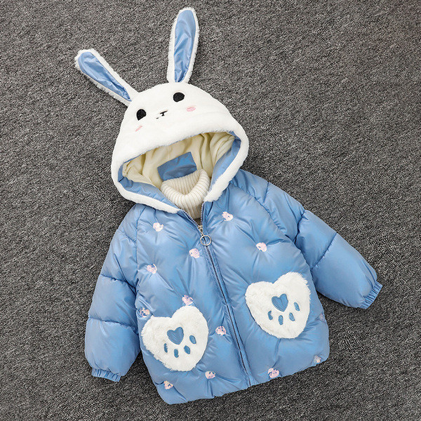 Dječja zimska jakna za djevojčice i dječake sa 3D elementom