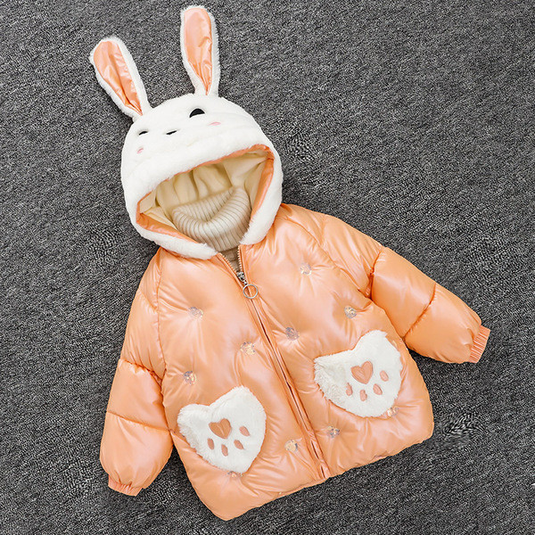 Dječja zimska jakna za djevojčice i dječake sa 3D elementom