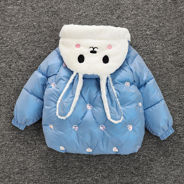 Dječja zimska jakna za djevojčice i dječake sa 3D elementom