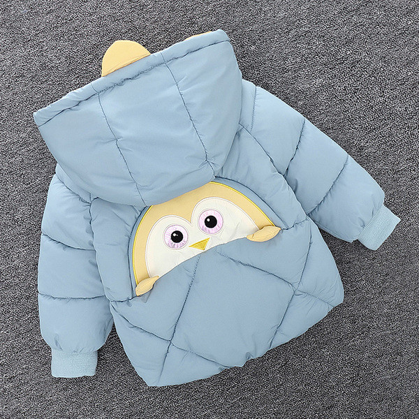 Dnevna dječja jakna za dječake s kapuljačom pogodna za zimu