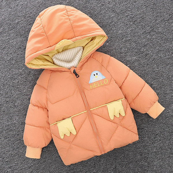 Dnevna dječja jakna za dječake s kapuljačom pogodna za zimu