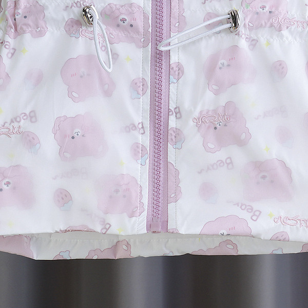 Uus mudel kapuutsiga laste sügisjope tüdrukutele