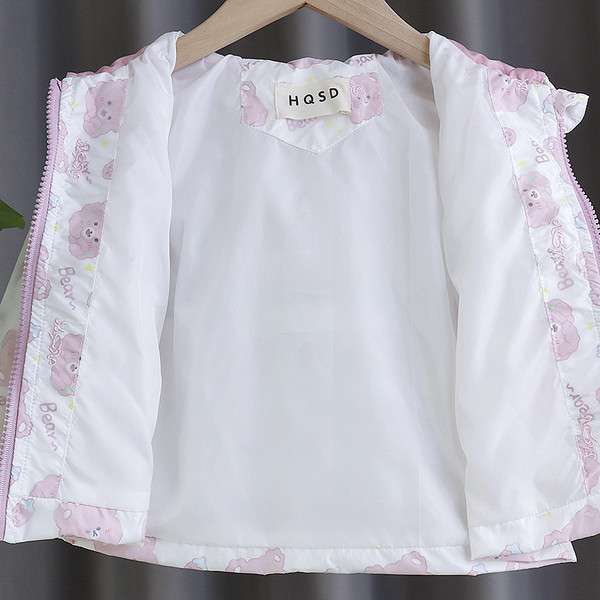 Uus mudel kapuutsiga laste sügisjope tüdrukutele