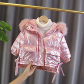 Moodne kapuutsiga ja udusulgedega laste soojendaja tüdrukutele