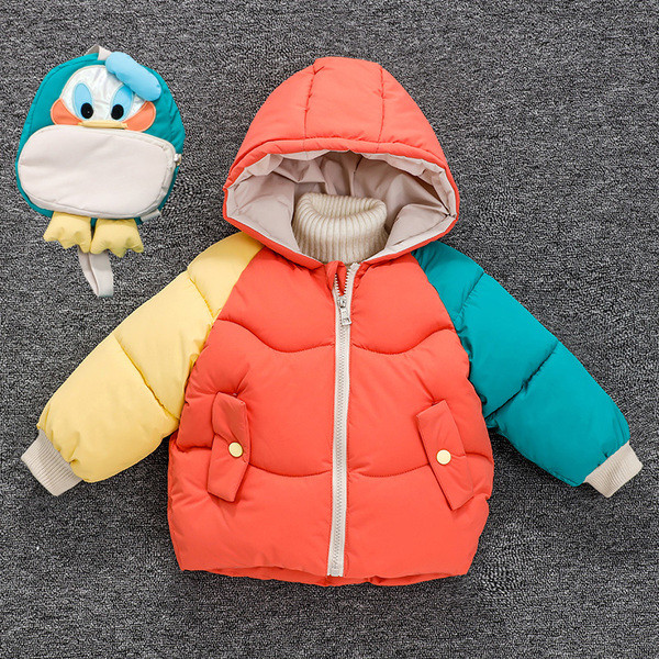 Dječja zimska jakna za dječake i djevojčice sa kapuljačom