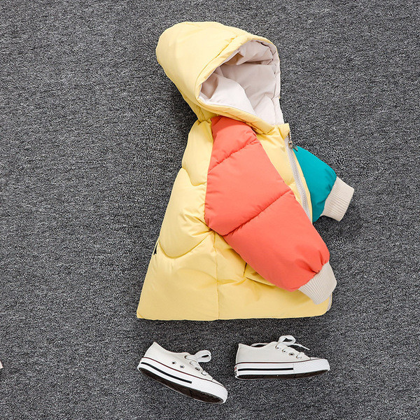 Dječja zimska jakna za dječake i djevojčice sa kapuljačom