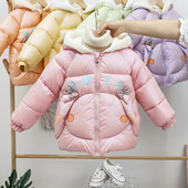 Kapuutsiga talvejope tüdrukutele