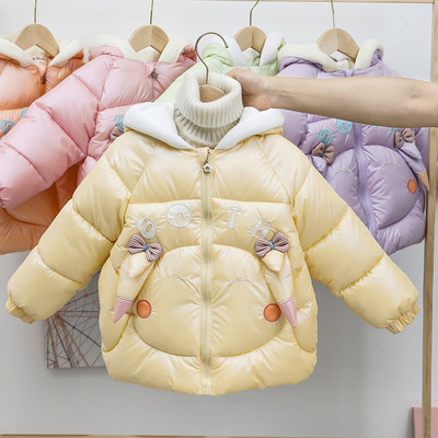 Kapuutsiga talvejope tüdrukutele