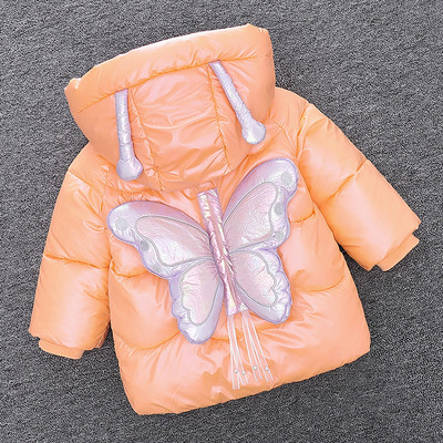 Uus mudel laste talvejope 3D liblikas elemendiga