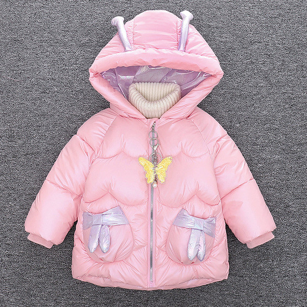 Uus mudel laste talvejope 3D liblikas elemendiga